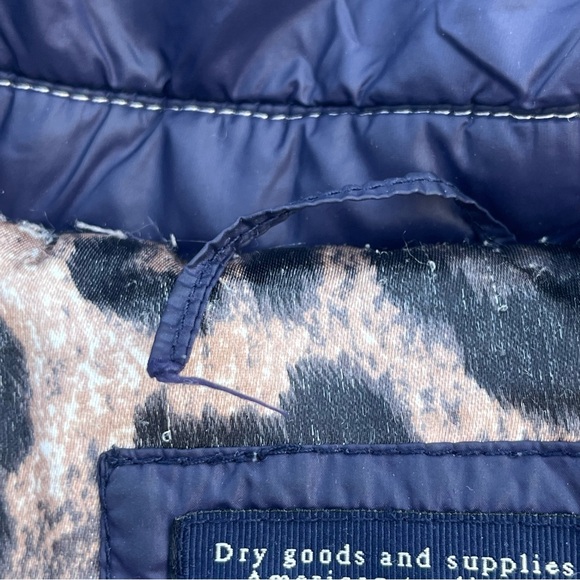 Guess Blue Quilted Puffer Nylon Jacket - Picture 16 of 16